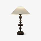Tournage Wood Nightstand lamp Table Lamp