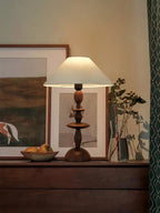 Tournage Wood Nightstand lamp Table Lamp