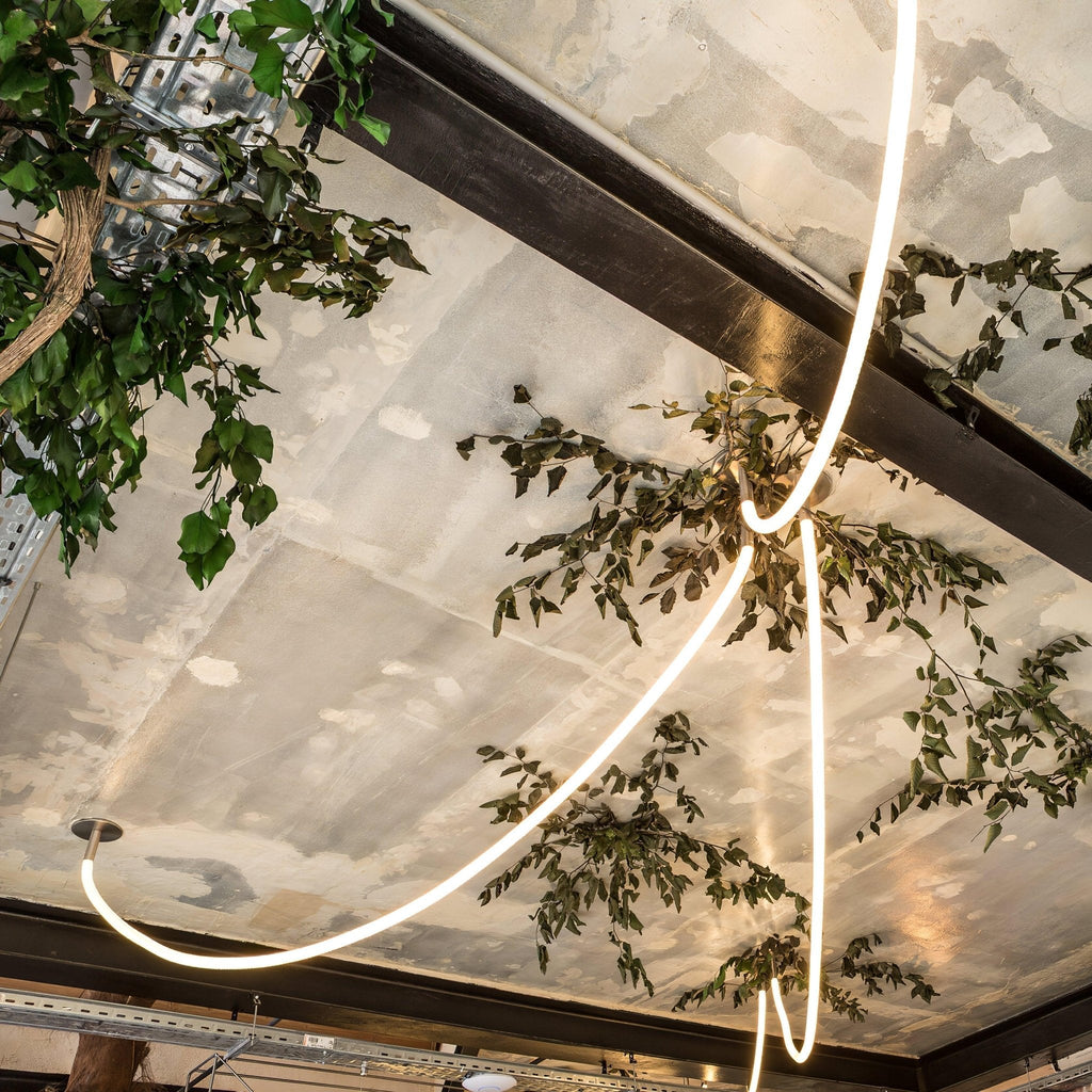 Flexible Curve Droplight Pendant Lamp