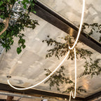 Flexible Curve Droplight Pendant Lamp