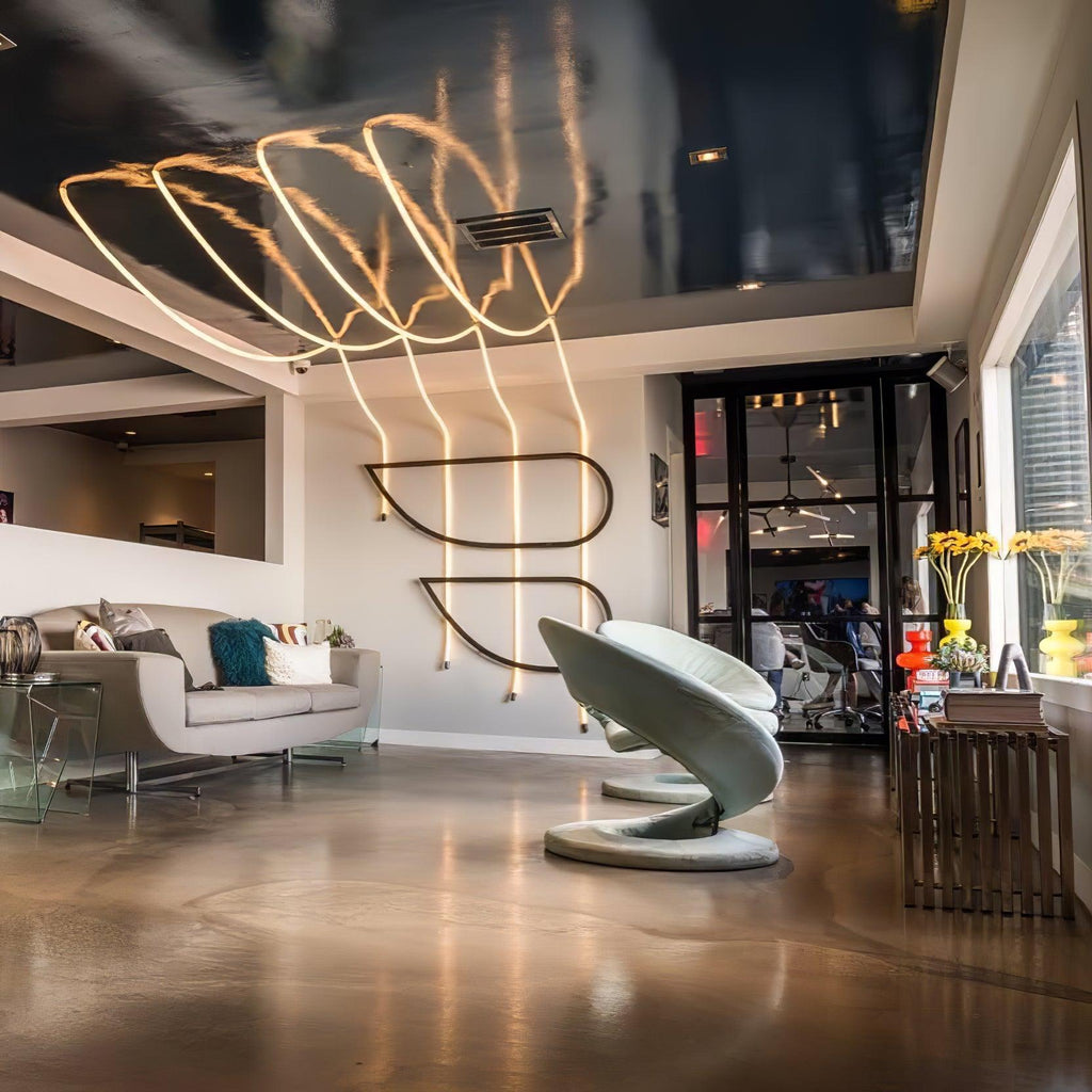 Flexible Curve Droplight Pendant Lamp