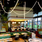 Flexible Curve Droplight Pendant Lamp