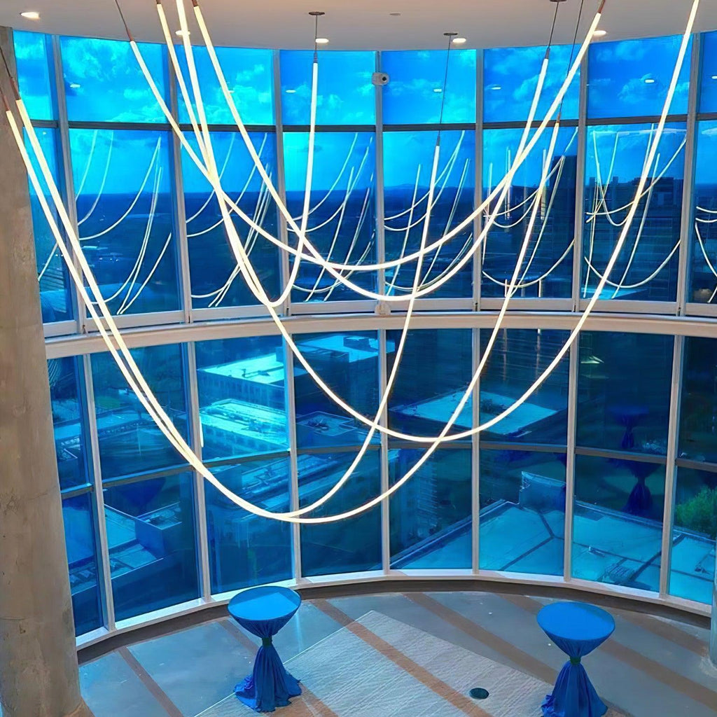 Flexible Curve Droplight Pendant Lamp
