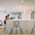 Flexible Curve Droplight Pendant Lamp