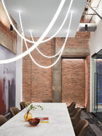 Flexible Curve Droplight Pendant Lamp