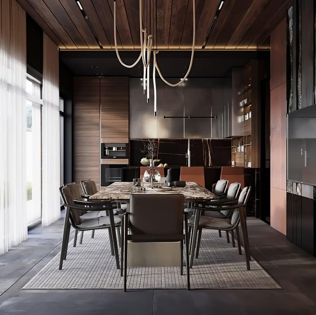 Flexible Curve Droplight Pendant Lamp