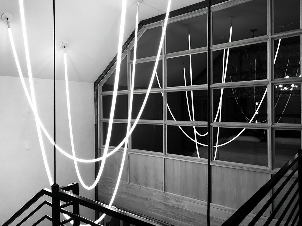 Flexible Curve Droplight Pendant Lamp