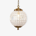 Traditional Gold Globe Gasolier Chandelier