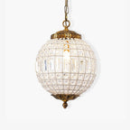 Traditional Gold Globe Gasolier Chandelier