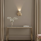 Travertine Abstract Wall Lamp