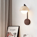 Travertine Swing Arm Wall Sconce