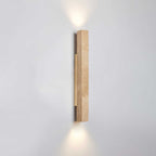 Travertine Column Wall Light