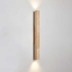 Travertine Column Wall Light
