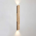 Travertine Column Wall Light