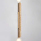 Travertine Column Wall Light