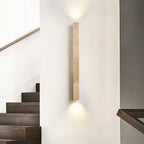 Travertine Column Wall Light