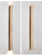 Travertine Column Wall Light