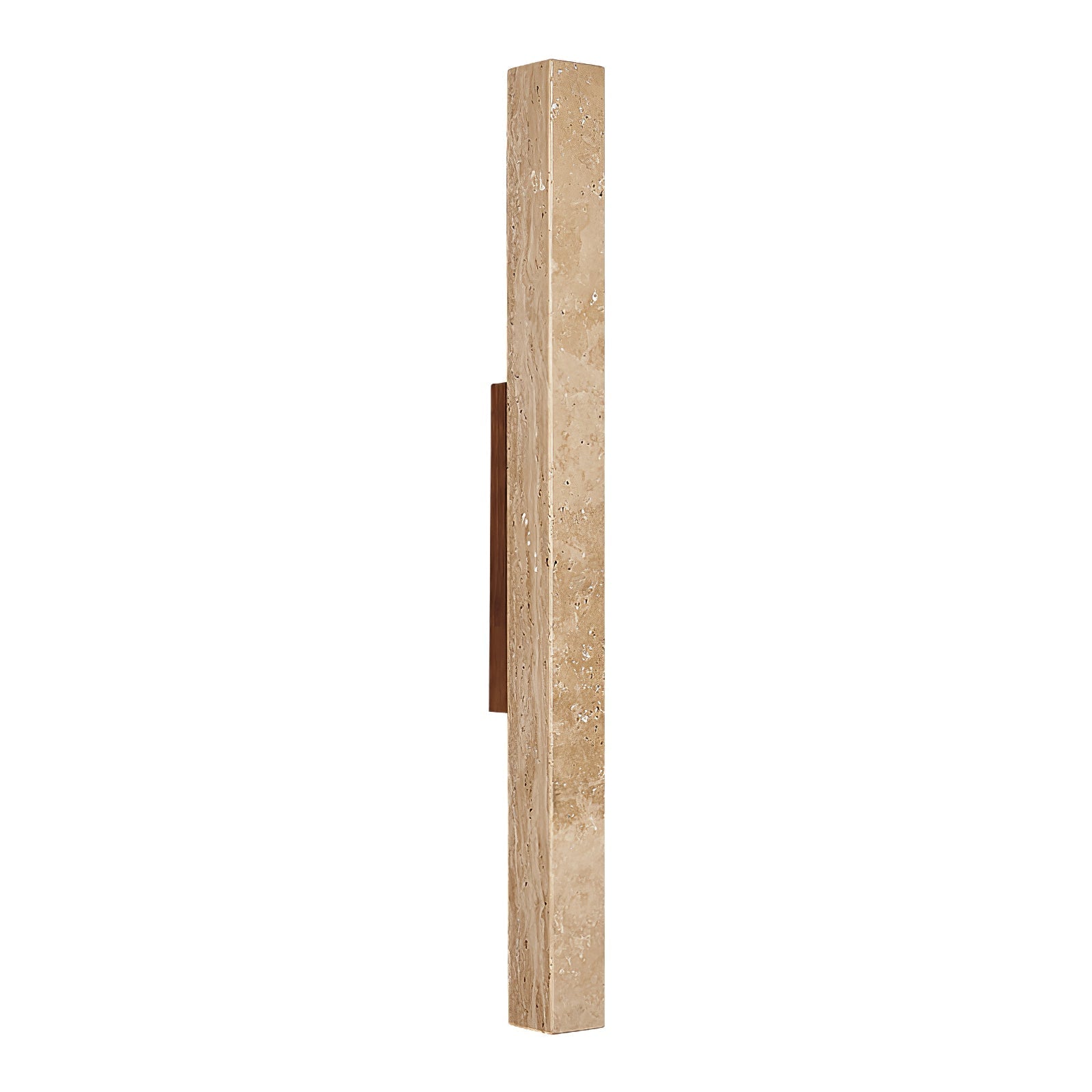 Travertine Column Wall Light