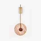 Travertine Disc Wall light Wall Lamp
