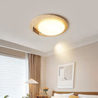 Travertine Oval Knob Ceilling Lamp