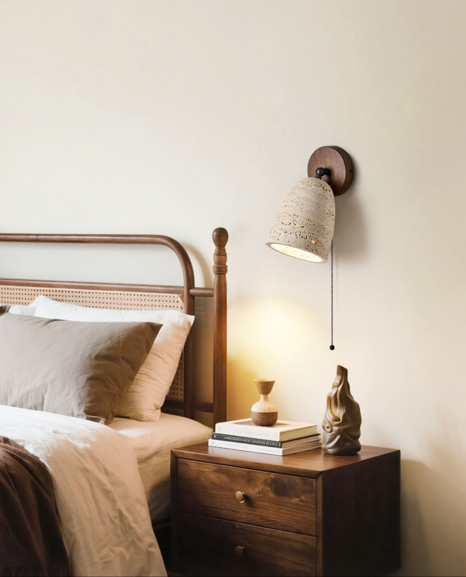 Travertine Pivoting Sconce