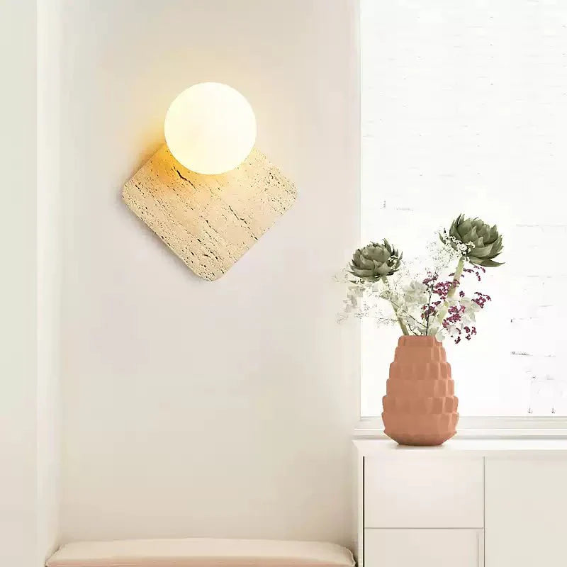 Travora Globe Wall Lamp