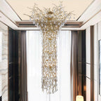 Tree Branch Staircase Ceiling fixture Chandelier