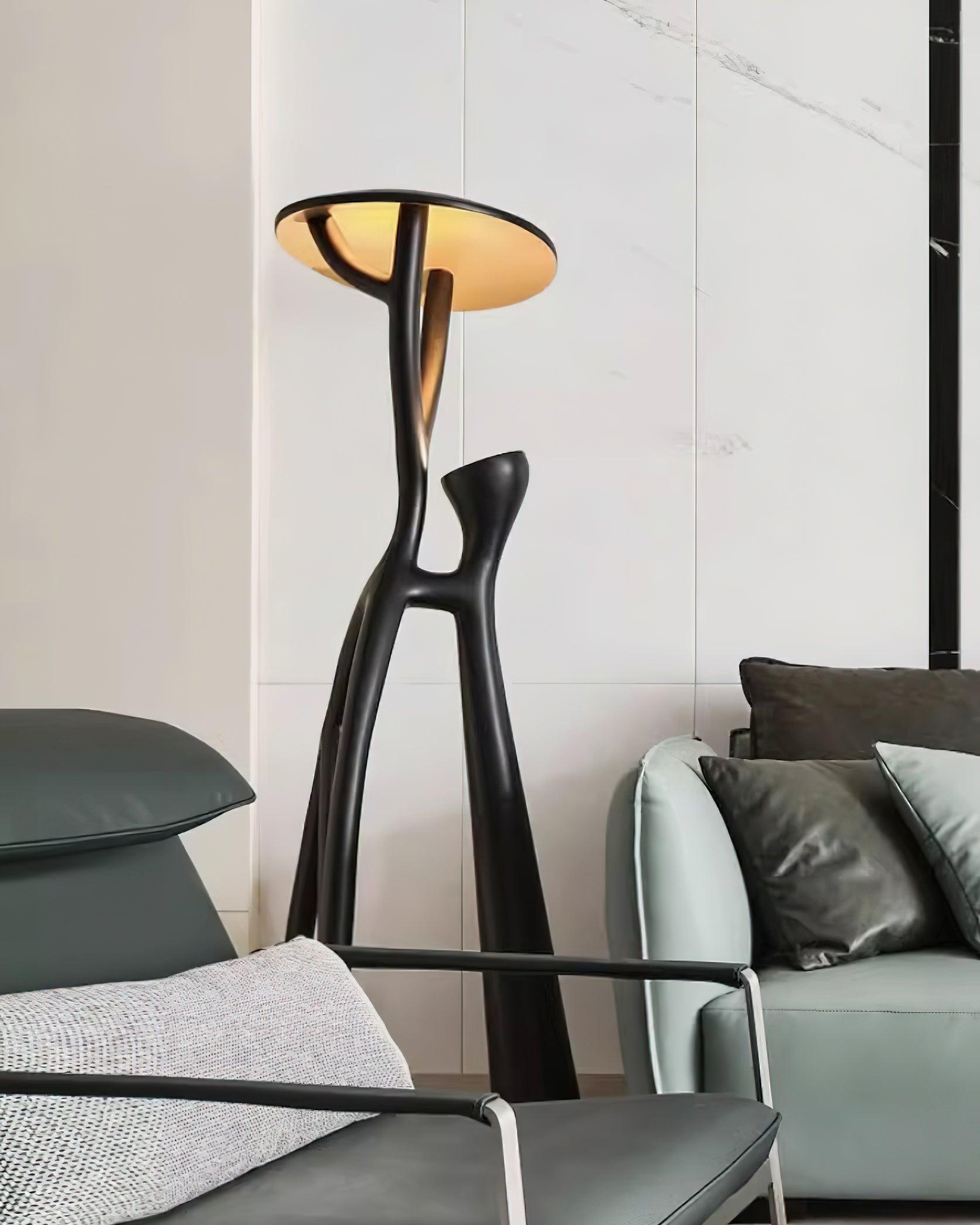 Tree Of Life Sculpture Torchiere Lamp Floor Lamp