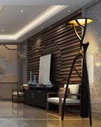Tree Of Life Sculpture Torchiere Lamp Floor Lamp