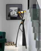 Tree Of Life Sculpture Torchiere Lamp Floor Lamp