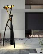 Tree Of Life Sculpture Torchiere Lamp Floor Lamp