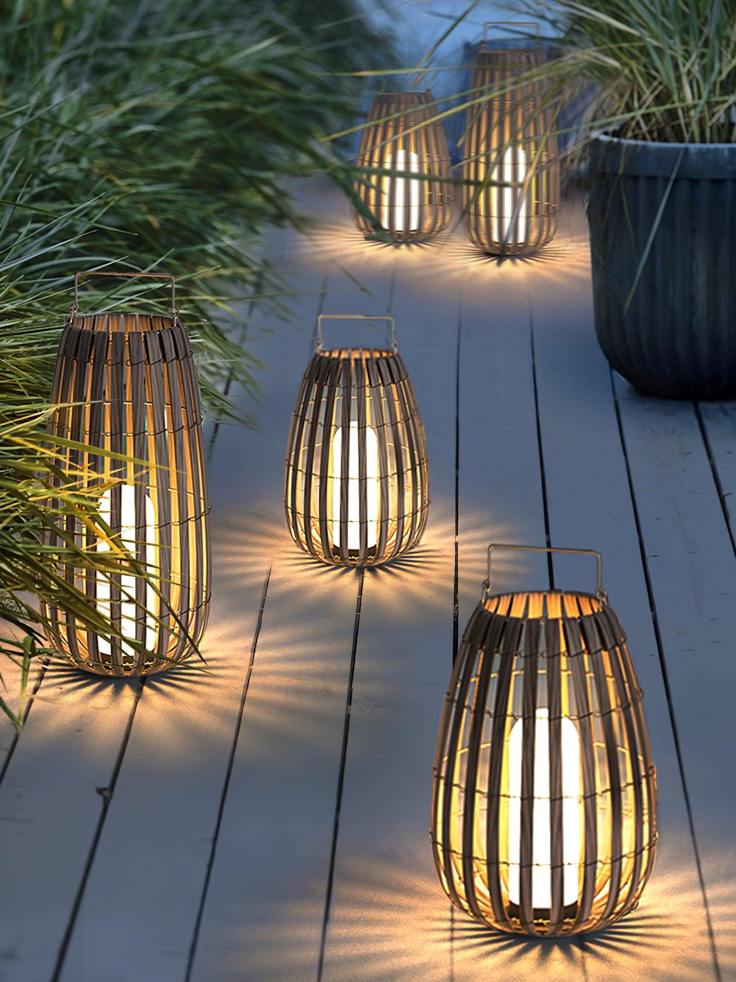 Tropic Braid Lantern Architectural light Outdoor Lamp
