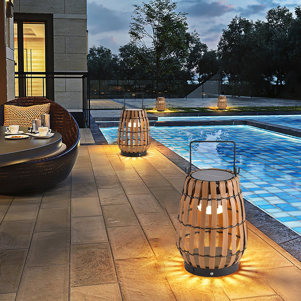 Tropic Braid Lantern Architectural light Outdoor Lamp