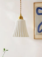Trumpet Ceramic Hanging light Pendant Light