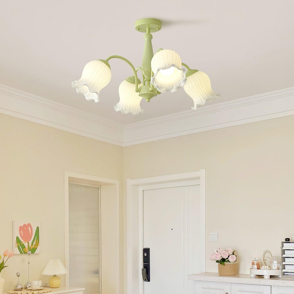 Trumpet Flower Electrolier Chandelier