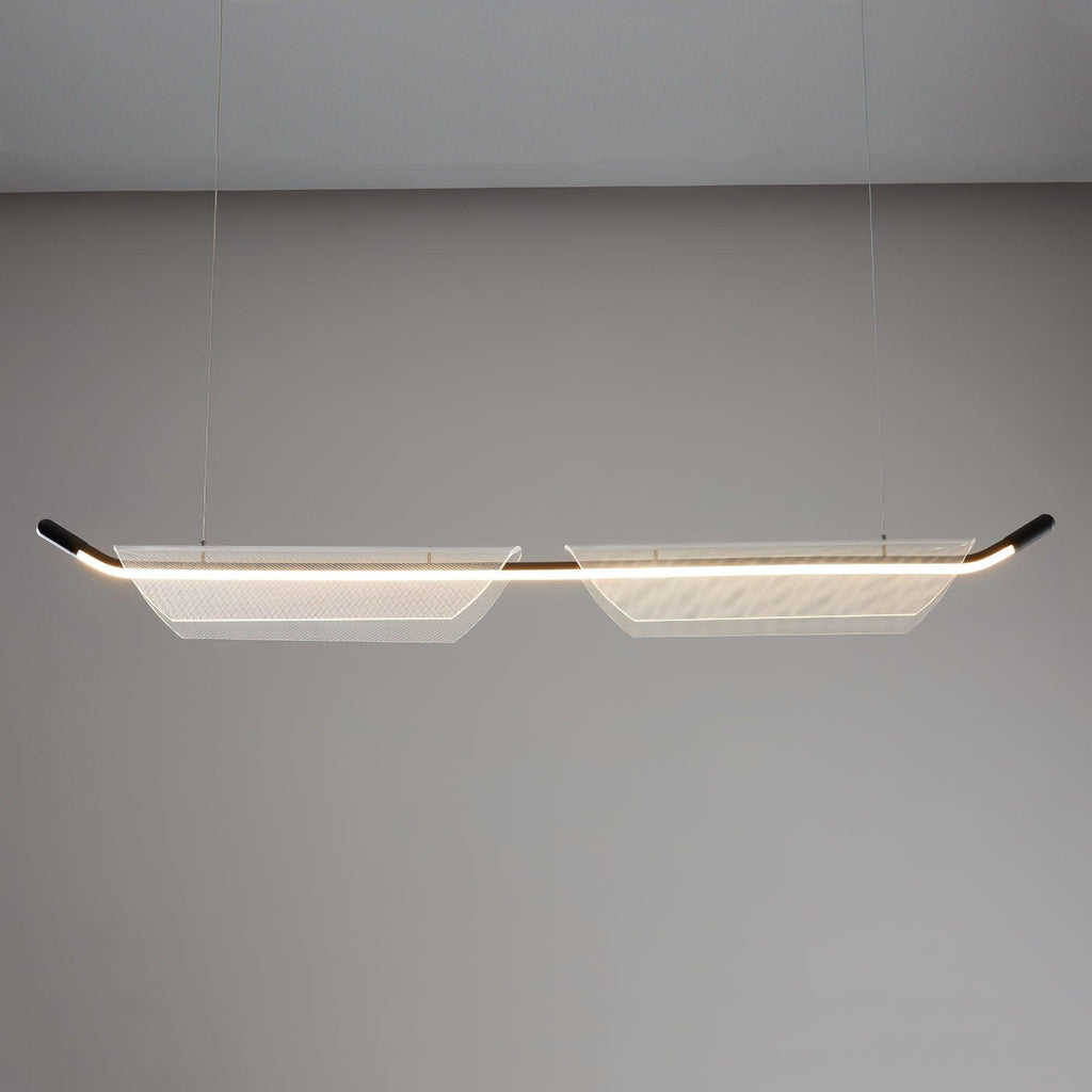 Two Boats Acrylic Droplight Pendant Light