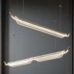 Two Boats Acrylic Droplight Pendant Light