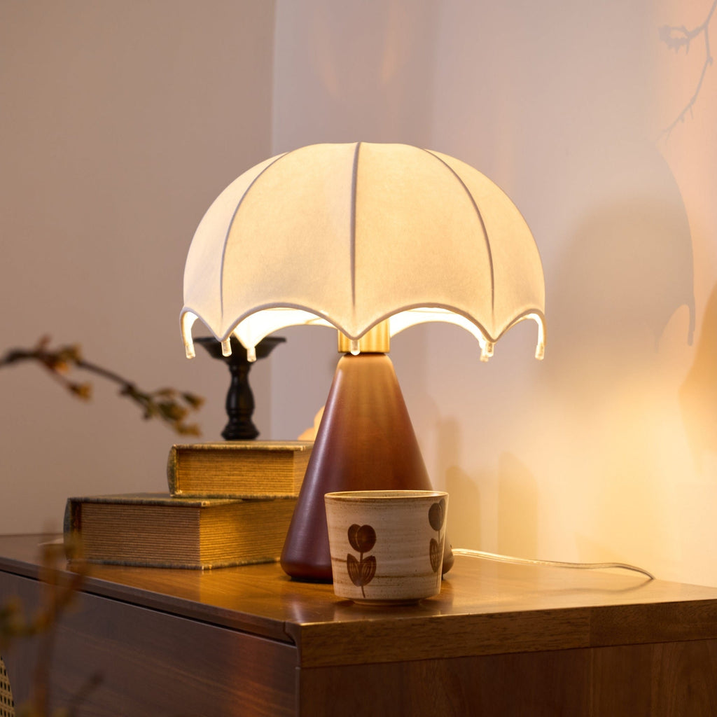 Umbrella Silk Table Lamp
