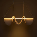 Vaelora Ribbon Pendant Lamp