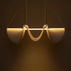 Vaelora Ribbon Pendant Lamp