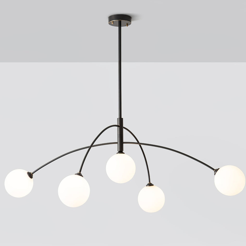 Valentina Arc Gasolier Chandelier