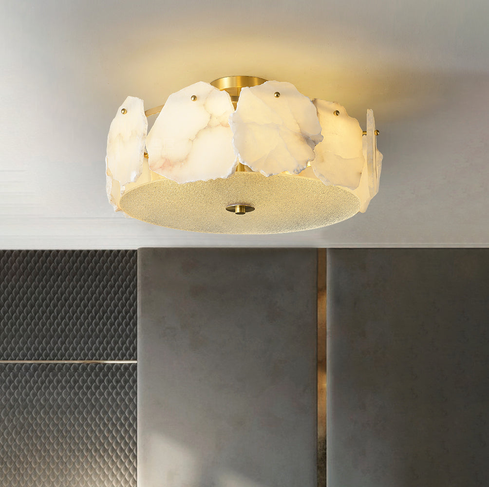 Valeria Alabaster Overhead fixture Ceiling Lamp
