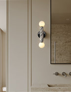 Obelisk Orb Sconce