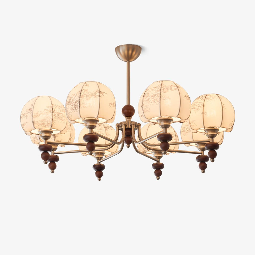 Velvet Petal Chandelier