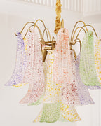 Venini Colorful Murano Glass Ceiling fixture Chandelier