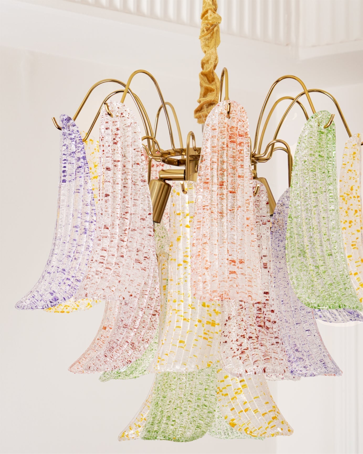 Venini Colorful Murano Glass Ceiling fixture Chandelier