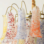 Venini Colorful Murano Glass Ceiling fixture Chandelier