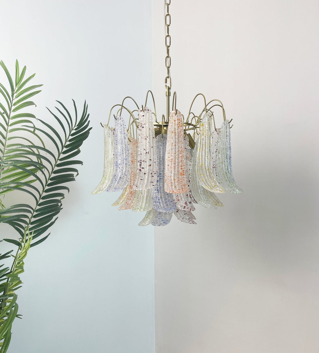 Venini Colorful Murano Glass Ceiling fixture Chandelier