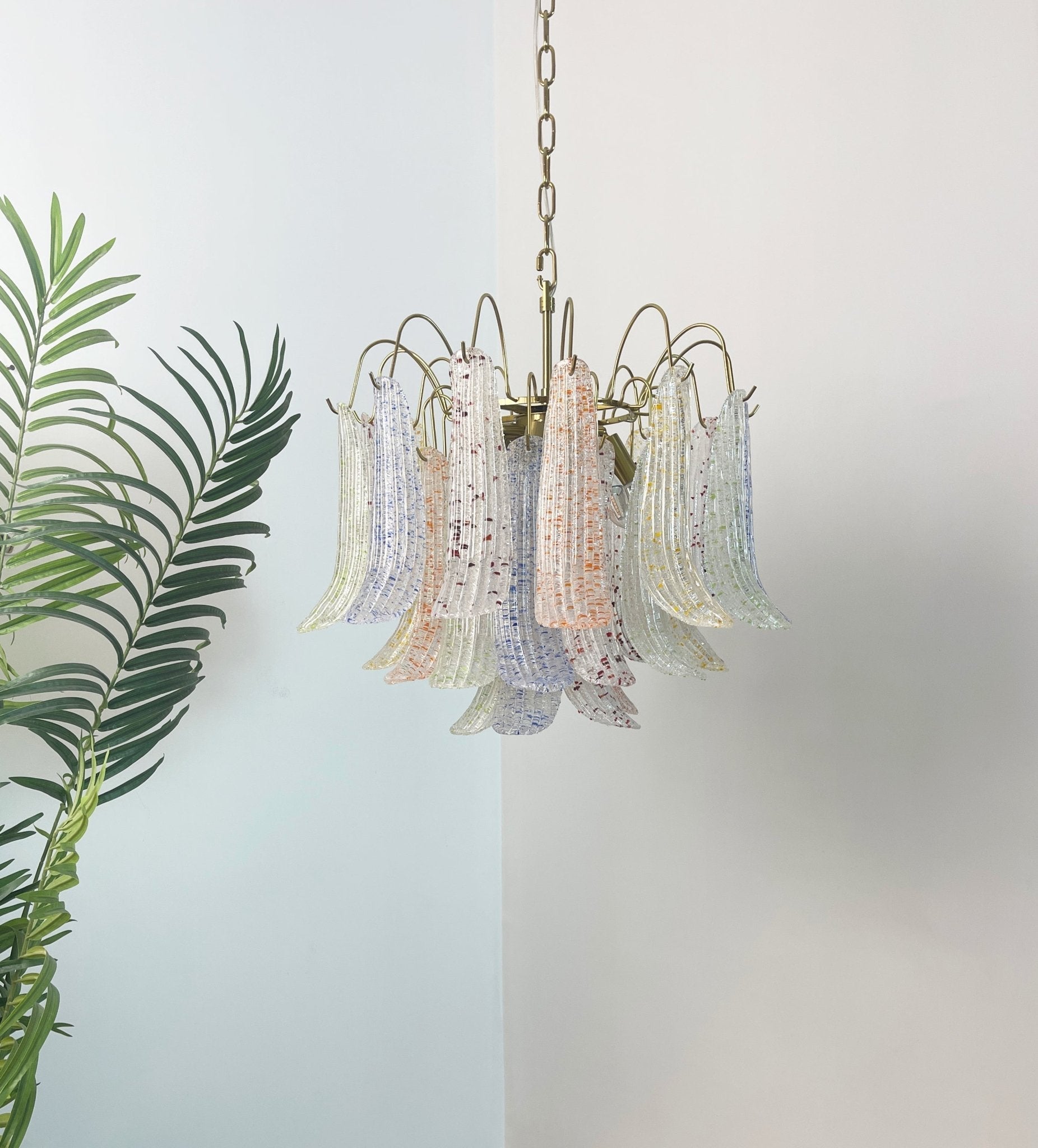 Venini Colorful Murano Glass Ceiling fixture Chandelier
