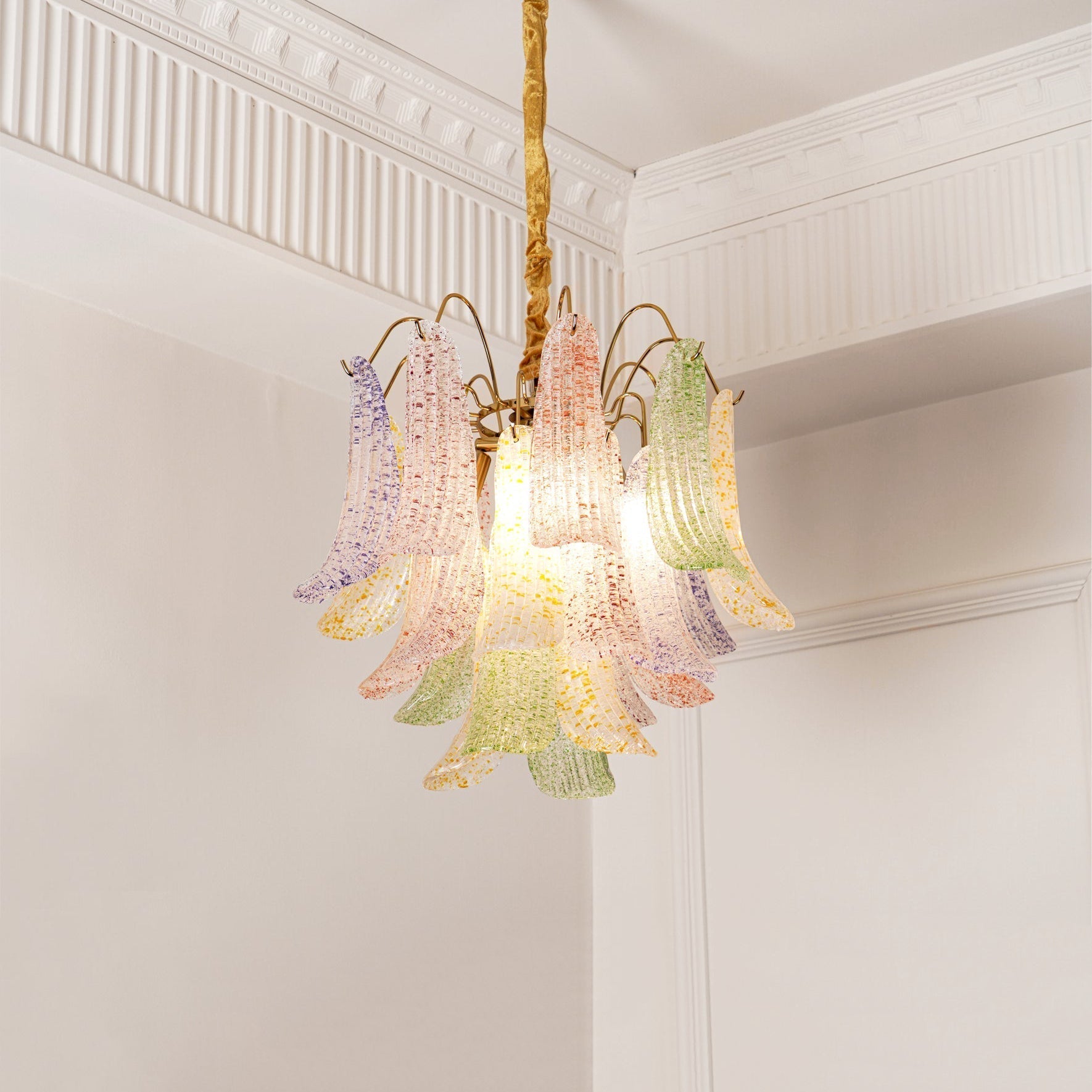 Venini Colorful Murano Glass Ceiling fixture Chandelier